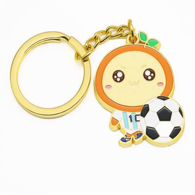 生肖创意金属纪念礼品钥匙扣定制 烤漆彩印工艺