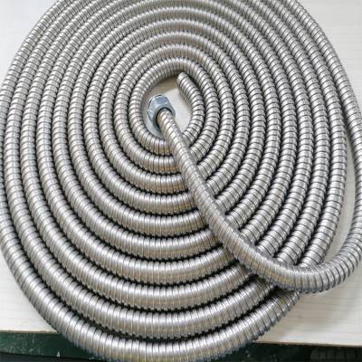 供应德清县电工电气金属蛇皮软管p3型不锈钢穿线蛇皮管Φ10不锈钢护线