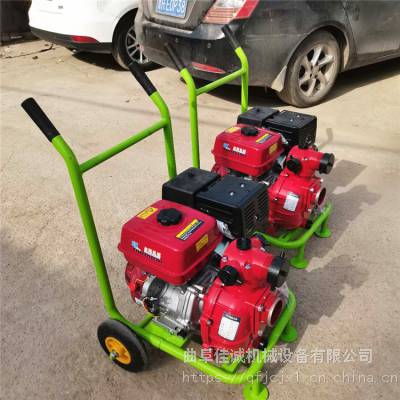 佳泽 汽油抽水机小型四冲程灌溉浇地自吸水泵 汽油水泵自吸泵 农用灌溉抽水排
