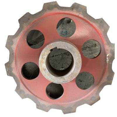 炉渣斗式提升机上料链轮头轮th400圆环链挖斗畚斗垂直送料机料斗