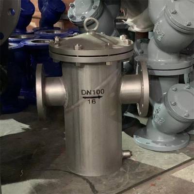 SXQ41-16C DN80流量计配套石油汽油柴油管道铸钢法兰消气过滤器