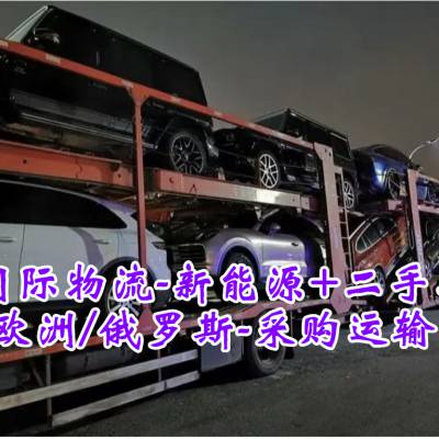 江苏无锡出口新能源汽车 二手车到哈萨克斯坦 国际汽运