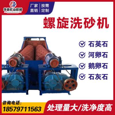 FG1200双螺旋洗砂机 泥沙分离机 蛟龙洗沙一体机