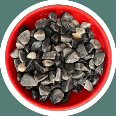 砾石厂家供用机制砾米石 透水地坪建筑用石子 彩色小卵石