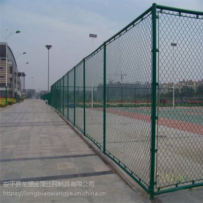 勾花铁丝围栏网 球场隔离围网 新农村建设防护网
