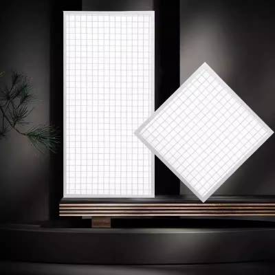 嵌入式三管600x600防爆格栅灯盘595x595银行集成吊顶灯3x12W