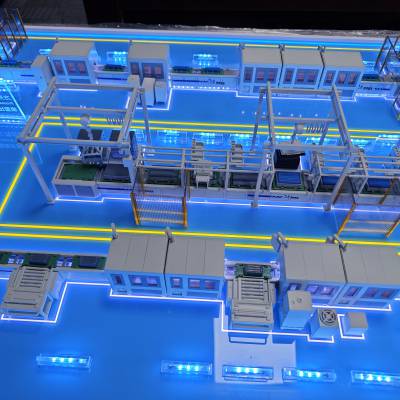 生产线工业沙盘模型定制公司 恒辉模型免费提供设计方案