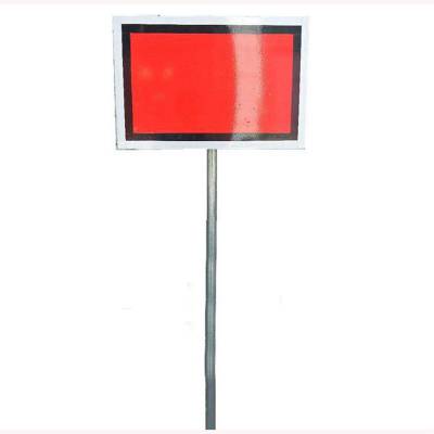 停车移动标牌减速地点标铁路道口标志牌铁路终端警告标