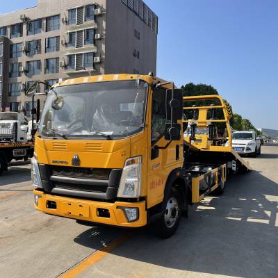 河南清障車道路救援 重汽豪沃清障車 楚勝清障車 4.2米清障車