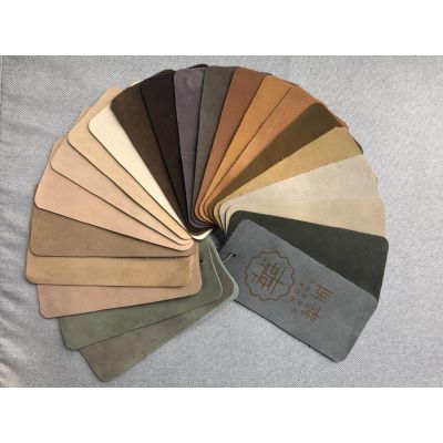 厂家供应摔纹磨砂沙发皮革黄牛磨砂皮定制家具沙发皮