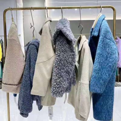 几禾 20冬装 杭州***女装 品牌女装折扣走份批发 欧美风格