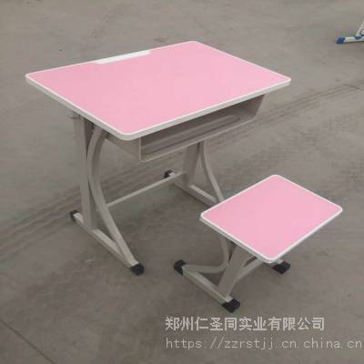 郑州单人学生课桌椅【云深一梦】双人学生课桌椅