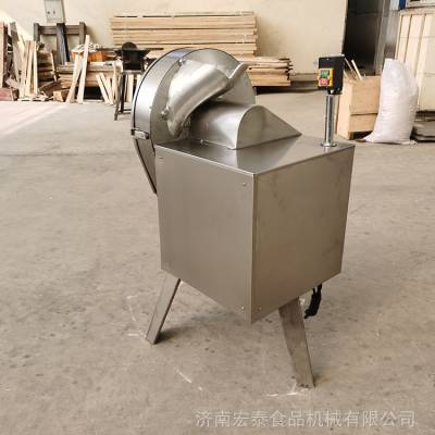 济南宏泰一次成型茄子切条机 投料式萝卜切条机 切萝卜条机