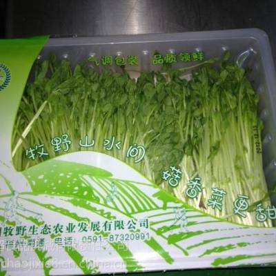 绿豆芽锁鲜装盒式气调包装机