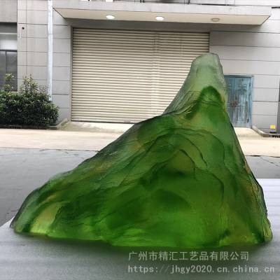 大型琉璃景观雕塑 琉璃假山装饰 地产会所装饰 广州琉璃工艺品厂家 琉璃工厂 大件琉璃雕像雕塑