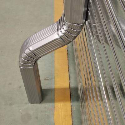 上海彩钢落水管 方形彩钢落水管 镀锌 氟碳 墙面屋面排水 来料加工