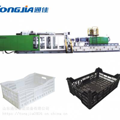 蔬菜筐机器塑料筐生产机械一次性塑料果筐注塑机