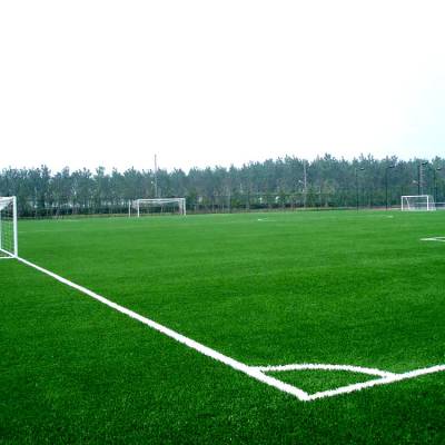 天津静海人造草坪透水地垫安装足球场地面施工