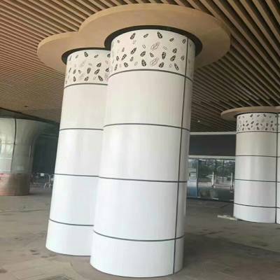 迪庆门头招牌雕花镂空铝单板包梁包柱冲孔造型铝单板厂家定制