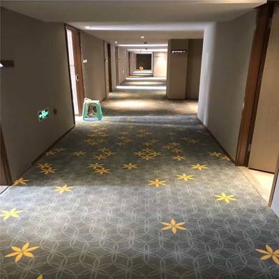 新西兰羊毛地毯定制 走廊酒店威尔顿客房大厅宾馆地毯 六安霍邱