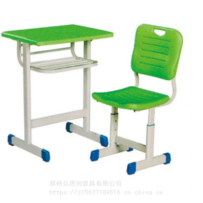 晋中榆次学生校园教室双人一体课桌凳加工定制众思创家具