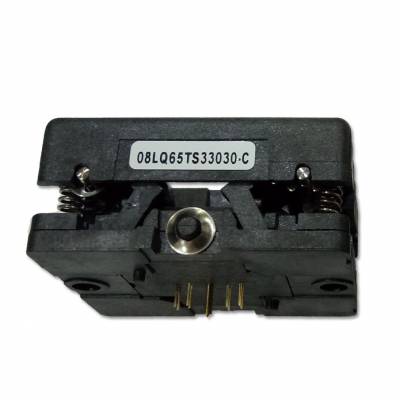 PLASTRONICS进口正品8PIN0.65间距测试座-08LQ65TS33030