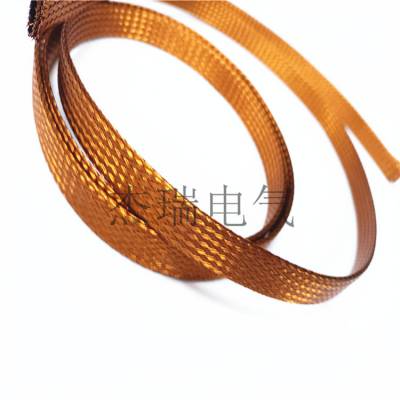 杰瑞定制各种规格金属编织网 铜编织带 漆包线编织铜网