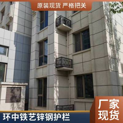 别墅庭院铁艺锌钢护栏大门可定制 工厂学校院子防护用 精致美观