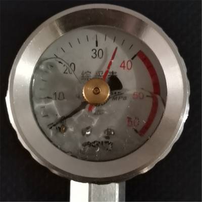 BZY-45隔膜耐震压力表 采用硅油填充表内 防震耐磨 延长使用寿命
