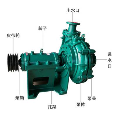 ZJ型渣浆泵 液下泥浆泵大流量 高扬程 安渤泵业