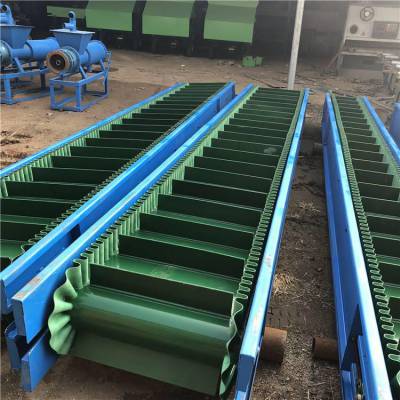 加宽定做皮带输送机 v型托辊传送机浩发