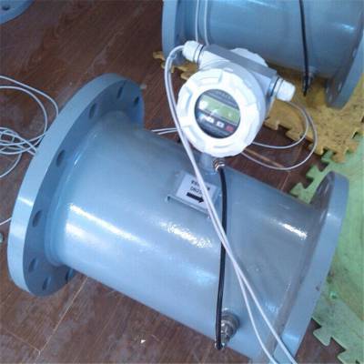 ***供应沟槽超声波流量计 消防管道式流量计 电子流量计 dn100