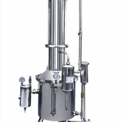 不锈钢塔式蒸汽重蒸馏水器 型号:JSQ201-TZ100 库号：M150965