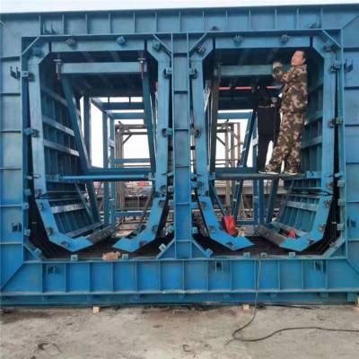 预制箱涵管廊模具装配式综合箱涵钢模具桥梁箱涵模具万洪模具