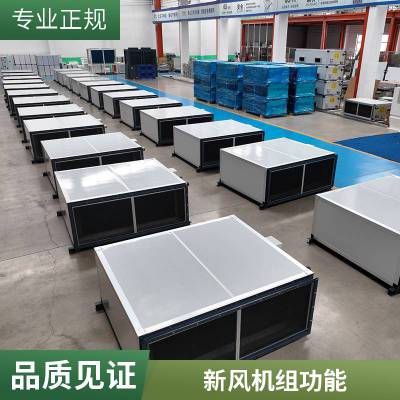 全新风直膨式空调机组定制 医院新风机组 新风净化机组