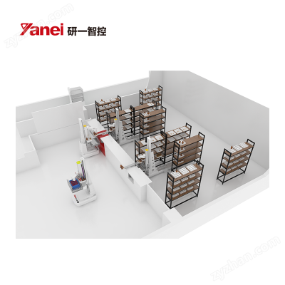 研一智控有轨自动存取库房