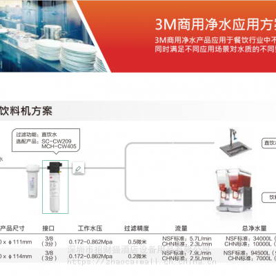 美国3M 滤水器、净水器、软件机、过滤器，滤芯