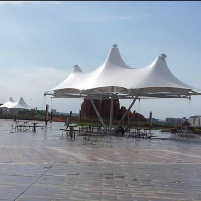 泰安ETFE膜结构建筑 膜结构雨棚设计与施工