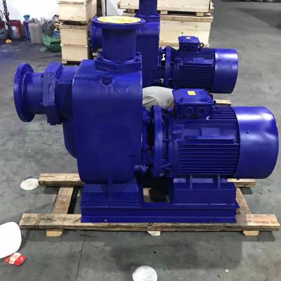 高效节能自吸泵 污水提升泵 ZW自吸污水泵 ZW100-80-80 45KW 云南昭通众度泵业