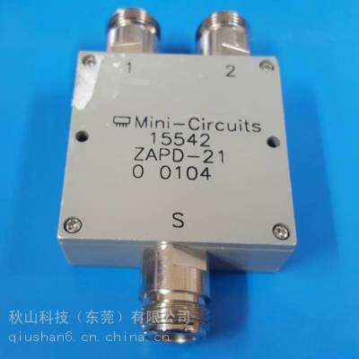 日本minicircuits 迷你电路功率分配器0.5-2GHz，N型ZAPD-21