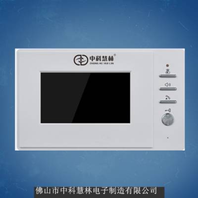 中科慧林MV4.3寸可视通用门铃,大庆六线网线2 3000MV7寸可视门铃调试说明