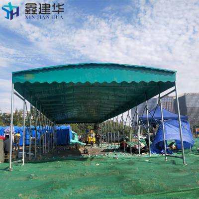 江苏南通 大型工业帐篷 雨棚折叠结构 帐篷批发中心