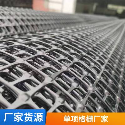 道路工程 单项塑料土工格栅 增强路基 DG80 世杰工程材料