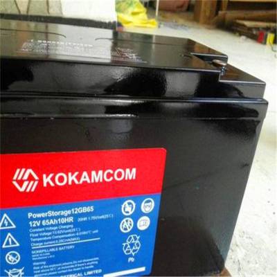 柯咖姆KOKAMCOM蓄电池12DGV150 12V150AH 总代理有报关单