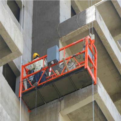 高空施工电动吊篮 工程机械操作 忠一机械