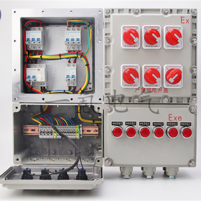 IIB级防爆配电箱非标 铸铝合金照明动力检修箱 IP65室内户外接线箱