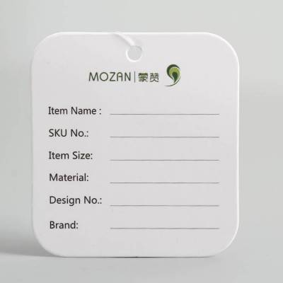 服装吊牌 衣服标签 服饰合格证 单张证线缆标识