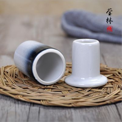 莹林烧 清酒白酒壶饭店创意手绘套装碟子 牙签筒酱醋壶餐具