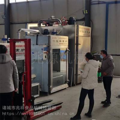 豆腐干烟熏炉，全自动豆干烟熏机器
