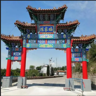 景区定制古建售票楼大门牌坊